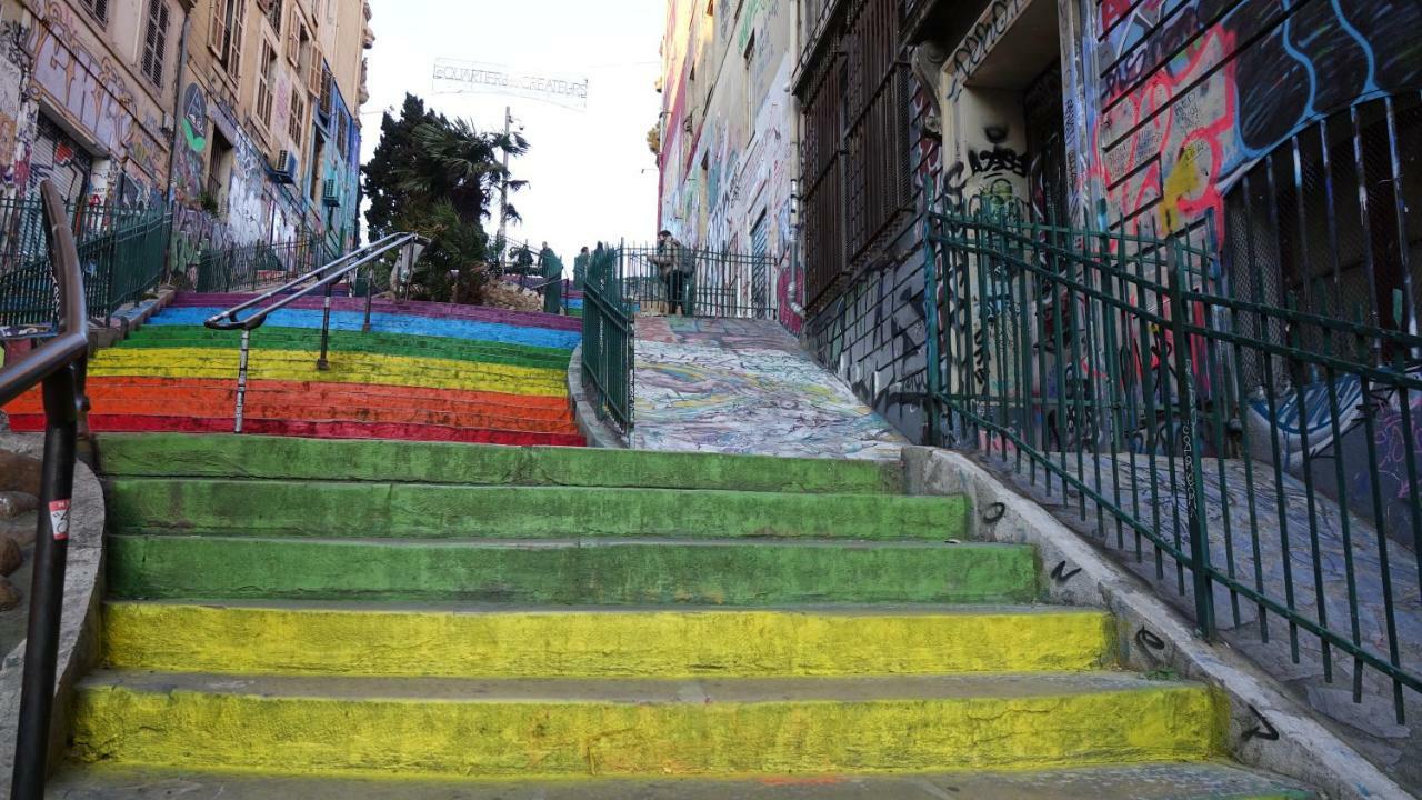 Quartier Des Createurs "La Plaine Cours Julien" Chambre Privee Dans Appartement Menage Frequent Des Parties Commune Марсель Экстерьер фото
