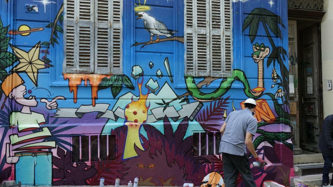 Quartier Des Createurs "La Plaine Cours Julien" Chambre Privee Dans Appartement Menage Frequent Des Parties Commune Марсель Экстерьер фото